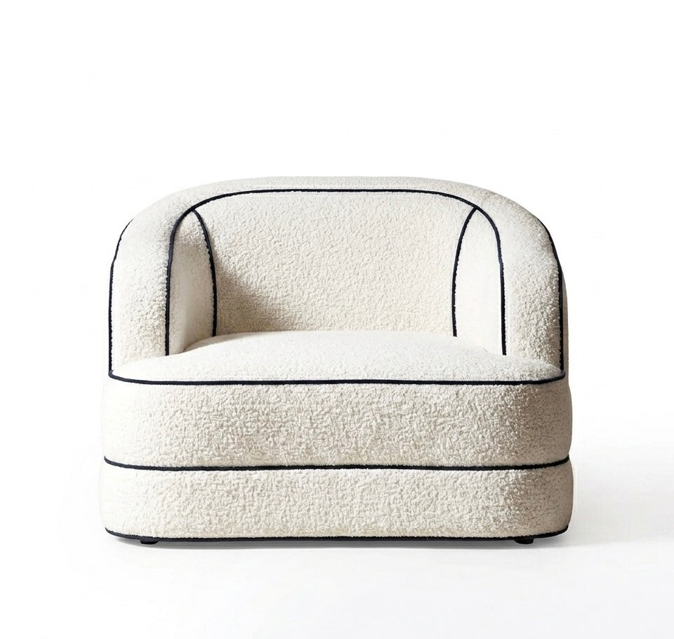 BLACK OAK The Horizon Wave Sofa (Italian design 3 seater)