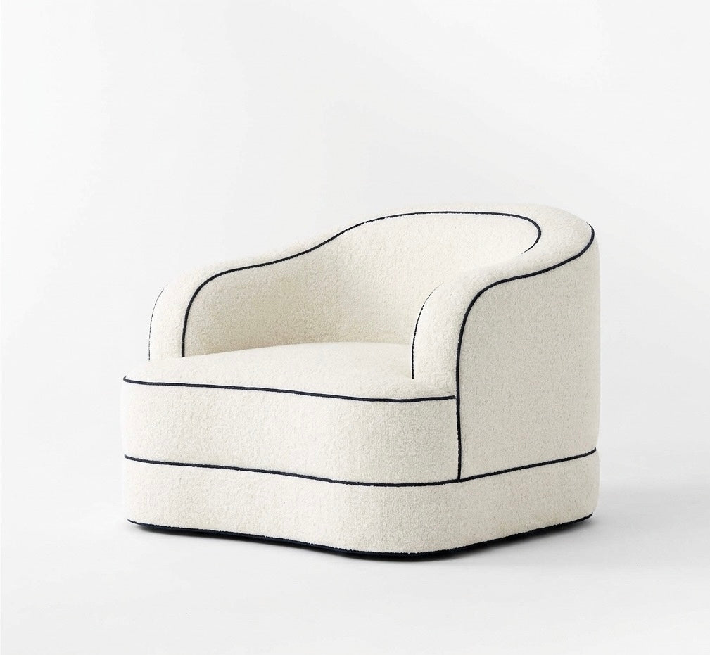 BLACK OAK The Horizon Wave Sofa (Italian design 3 seater)