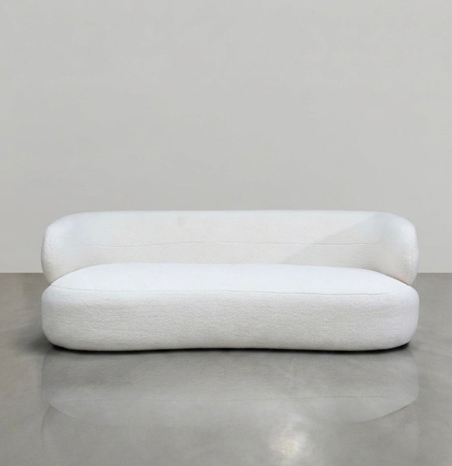 BLACK OAK The Orbiter Sofa (curved 3 seater)